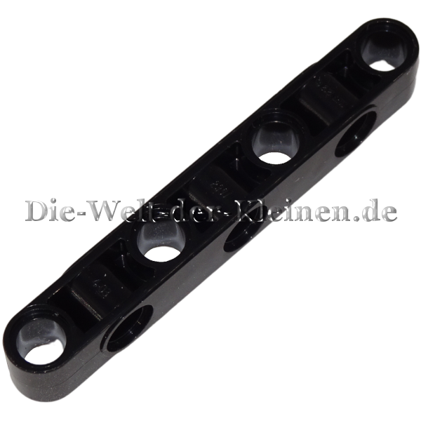 LEGO® Technic Liftarm 1x7 with 7 round holes (3-4) 4-sided black (BLACK) (6435016, 2391)