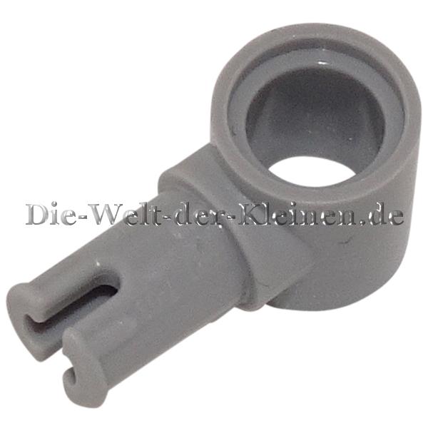 LEGO® Technic Pin Verbinder mit Reibungskanten der Länge nach und 1 Rund-/Pinloch Mittelsteingrau (MED. ST. GRAY) - (6282142/6172538/15100)