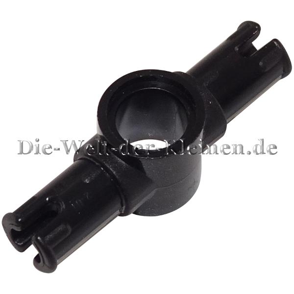 LEGO® Technic Pin Verbinder mit 2 Pin und 1x Rundloch / Pinloch Mittelsteingrau (MED. ST. GRAY) - (6366229/4560174/87082)