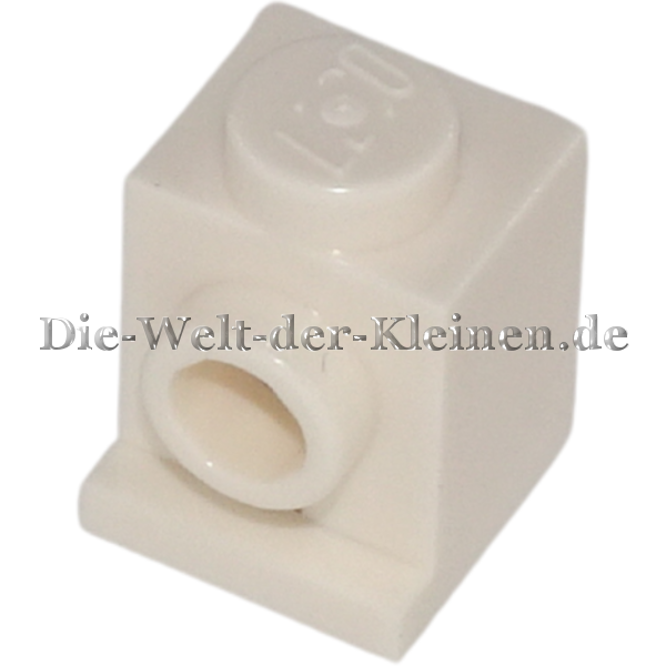 LEGO Technic Stein 1x1 mit 1 Noppe mit Loch Weiß (WHITE) (6548267, 407001, 4070)