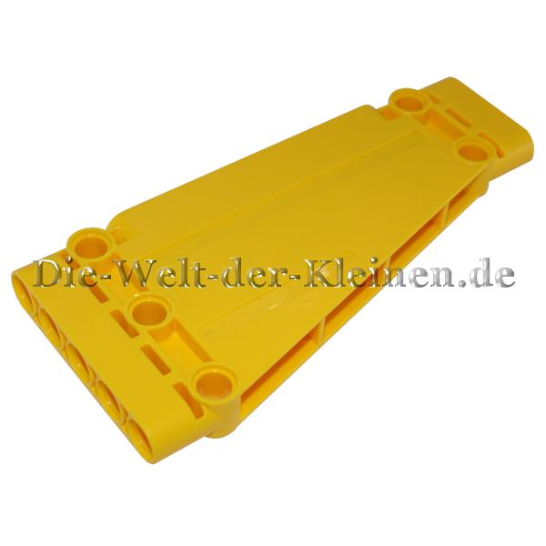 LEGO® Technic Flat Panel with round Holes for Pins 5x11 slope BR. YELLOW (BRIGHT YELLOW) - (6099546/6310998/18945)