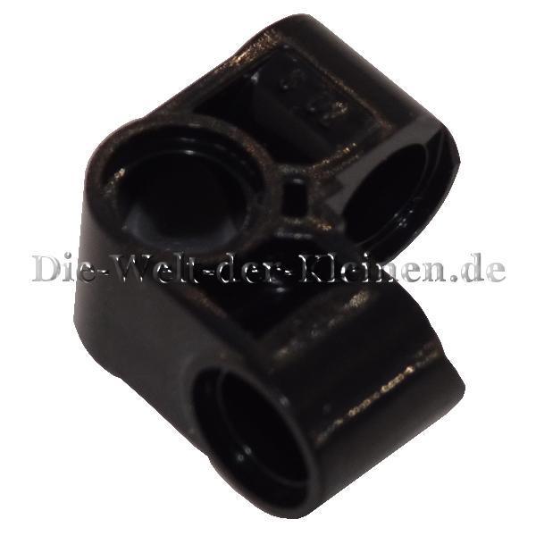 LEGO® Technic Connector / Pin Connector 2x2 curved, 90 degrees angle Black (BLACK) (4195022, 4480926, 6325982, 44809)