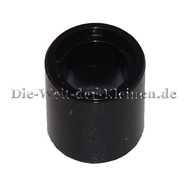 LEGO® Technic Pin Verbinder rund mit rundem Loch Schwarz (BLACK) – (6121485/18654)