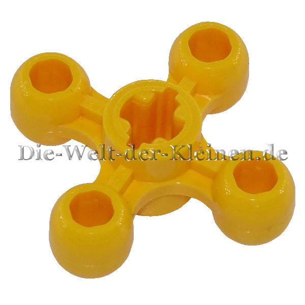 LEGO® Technic Kugel Zahnrad 4 Gelenkkugeln helles Gelb (BR. YELLOW) - (4203493/6284189/32072)
