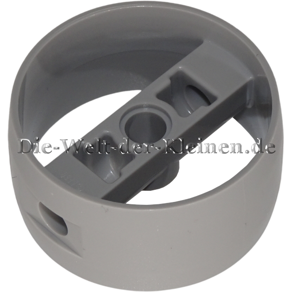LEGO Cylinder 4x4x1.66 with pin holes and center rod MEDIUM STONE GREY (MED. ST. GREY) (6360332, 428