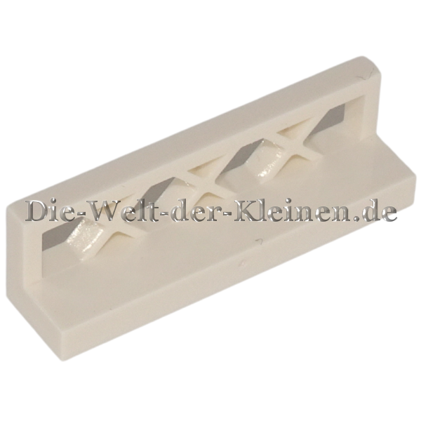 LEGO® Zaun 1x4 Weiß (WHITE) (4550171, 3633)