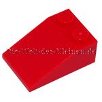LEGO® Dachziegel Dachstein Schrägstein 3x2 2x3 schräg 33° helles Rot (BR. Red) - (329821/3298)