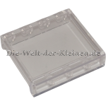 LEGO Fenster, Paneele 1x4x3 mit Stütze Transparent (TRANS CLEAR) (6344088, 4594686, 6245269, 6514156