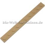 LEGO® Platte 1x10 mit Noppen Beige (TAN) - (447705/4143409/4477)