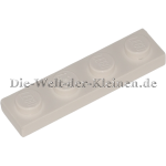 LEGO Platte 1x4 Weiß (WHITE) (6552108, 371001, 371051, 6548266)