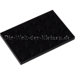 LEGO Platte 4x6 Schwarz (BLACK) (303226, 3032)