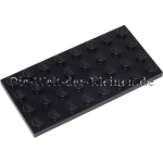 LEGO Plate 4x8 BLACK (BLACK) (303526, 3035)