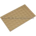 LEGO® Platte 6x10 Noppen beidseitig bebaubar Beige (TAN) (4624185/4114310/4218966/3033)