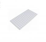 LEGO Platte 8x16 Noppen beidseitig bebaubar Weiß (WHITE) (4598523/92438)