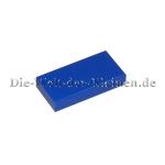 LEGO® Tile 1x2 smooth/flat BRIGHT BLUE (BR. BLUE) (306923/3069b) Top