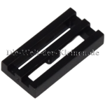 LEGO® Plate / Tile 1x2 Grille with Groove BLACK (BLACK) (241226, 2412)