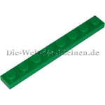 LEGO Plate 1x8x0.33 GREEN (GREEN) (346028, 3460)