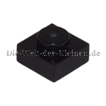 LEGO Platte 1x1 Schwarz (BLACK) (302426, 3024)