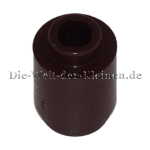 LEGO Brick 1x1 round DARK BROWN (DK. BROWN) (6022105, 3062)