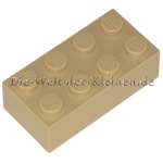 LEGO® Stein 2x4 Beige (TAN) (4114319, 300105, 3001)