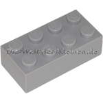 LEGO Brick 2x4x1 MEDIUM STONE GREY (MED. ST. GREY) (4211385, 3001)