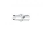 LEGO Technic Axle Connector / Pin Connector / Angle with two axle holes and one round hole WHITE (WHITE) - (4125554/32034)
