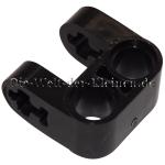 LEGO® Technic Liftarm /Cross Block 2x2 U-Form with 2 Axle hole and 2 Pin Holes BLACK (BLACK) - (6349281/69819)