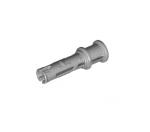 LEGO Technic Long Pin 3L with Friction Ridges Lengthwise, cross hole and Stop Bush MEDIUM STONE GRAY(MED. ST. GRAY) - (6321747/4195303/4211865/32054)