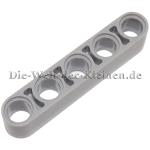 LEGO® Technic Liftarm 1x5 with 5 round holes MED. ST. GRAY (MEDIUM STONE GRAY) - (4211651/32316)