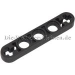 LEGO® Technic Liftarm 1x5 flach (1/3) mit 3 Pin Löcher und 2 Kreuz / Stern Löcher Dunkelsteingrau (DK. ST. GRAY) - (6370946/11478)