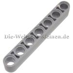 LEGO® Technic Liftarm 1x7 with 7 round holes / Pin holes MED. ST. GRAY (MEDIUM STONE GRAY) - (4495930/32524)