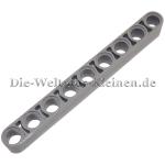 LEGO® Technic Liftarm 1x9 with 9 round holes MED. ST. GRAY (MEDIUM STONE GRAY) - (6102449/4211866/40490)