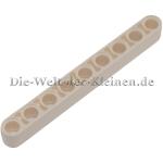 LEGO® Technic Liftarm 1x9 mit 9 Pin-Löchern Weiß (WHITE) - (6001831/4156341/40490)