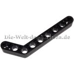 LEGO® Technic Liftarm 1x9 (3 - 7) curved with 7 round holes, 2 axle holes BLACK (BLACK) - (4140327/6276835/32271)