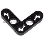 LEGO® Technic Liftarm L-Form 3x3 flat (1/3) with 2 Pin holes and 3 cross holes BLACK (BLACK) - (6271810, 4112287, 32056)