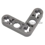 LEGO® Technic Liftarm L-Form 3x3 flat (1/3) with 2 Pin holes and 3 cross holes MED. ST. GRAY (MEDIUM STONE GRAY) - (4211574/6271815/32056)