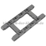 LEGO® Technic Hole Brick Box, Construction Frame 5x11, 28 hole MEDIUM STONE GREY (MED. ST. GREY) - (4540797/64178)