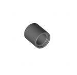LEGO Technic Pin Connector round with hole for Pins DARK STONE GREY (DK. ST. GREY) - (6100030/18654)