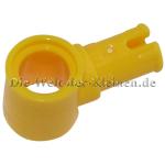 LEGO® Technic Pin Verbinder mit Reibungskanten der Länge nach und 1 Rund-/Pinloch helles Gelb (BR. YELLOW) - (6259269/6282151/15100)