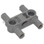 LEGO® Technic Pin Verbinder 3x3 mit 4 Pins, 3 Pin-/Rundlöcher Mittelsteingrau (MED. ST. GRAY) - (6282158/4225033/48989)