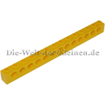 LEGO® Technic Stein 1x14 mit 13 Löchern helles Gelb (BR. YELLOW) - (4655571/32018)