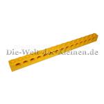LEGO® Technic Stein 1x16 mit 15 Löchern Gelb (BRIGHT YELLOW) - (370324/3703)