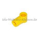 LEGO Technic Connector Axle and Pin 1x2x1 BRIGHT YELLOW (BR. YELLOW) (6329889, 4107066, 32013)