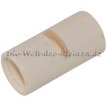 LEGO® Technic Pin Verbinder rund mit rundem Loch und Schlitz Weiß (WHITE) – (6173116/4526981/62462)