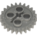 LEGO Technic Zahnrad mit 24 Zähnen 3x3 Mittelsteingrau (MEDIUM STONE GREY) (4211565, 3648)