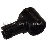 LEGO® Technic Pin Verbinder mit Reibungskanten der Länge nach und 1 Rund-/Pinloch Schwarz (BLACK) - (6073231/6282140/15100)